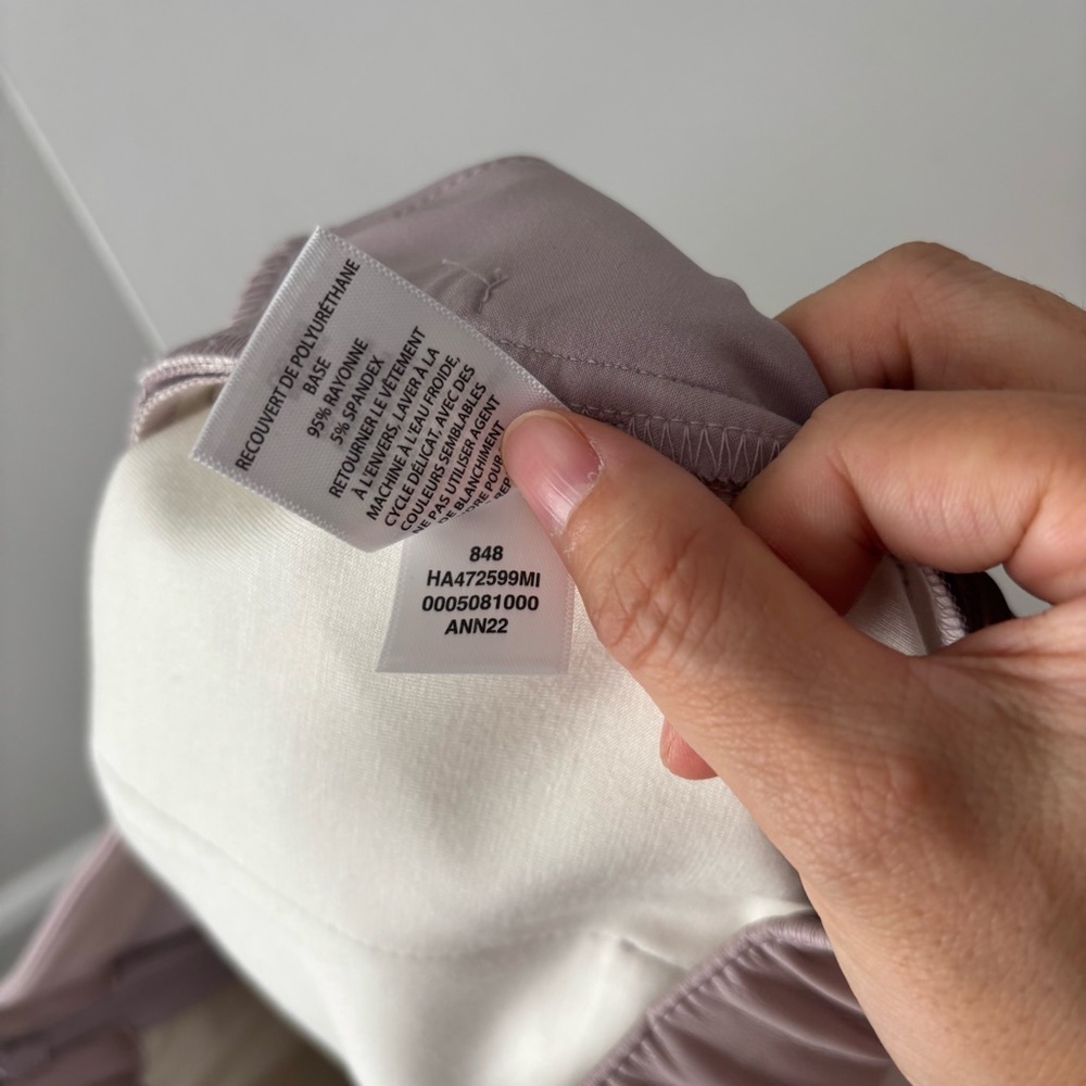 Halogen High Waist‎ Faux Leather Shorts Tan Shorts Sz XS - Picture 6 of 6